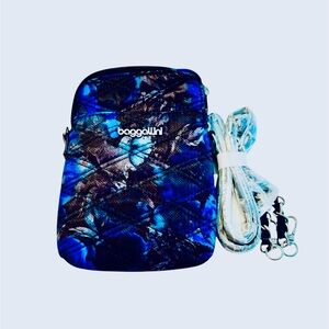 Baggallini Take Two RFID Bryant Navy Onyx Crossbody Bag Crossbody New